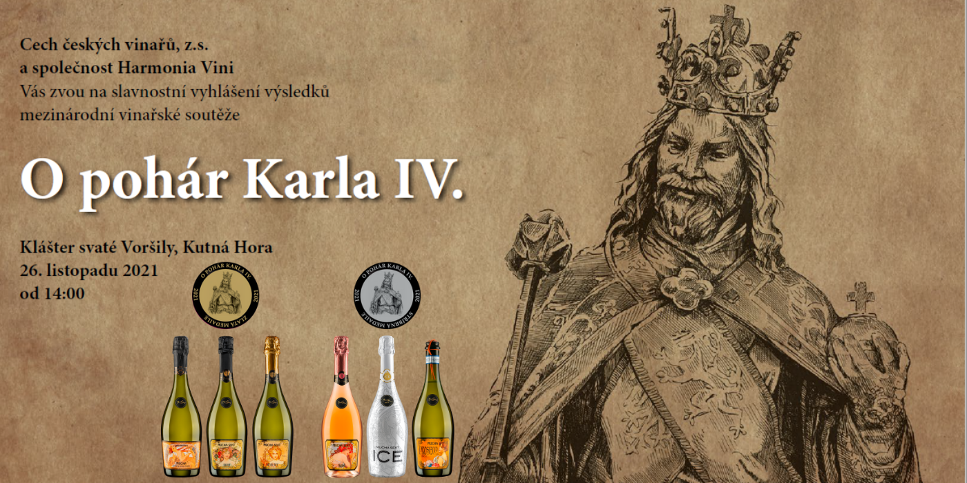 Šest medailí pro Mucha Sekty z vinařské soutěže O pohár Karla IV.